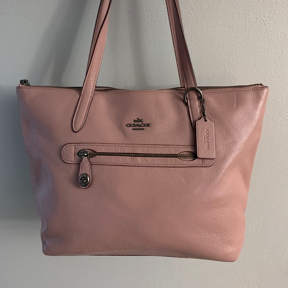 Coach Taylor Zip Top Tote Bag - Picture 3 of 4